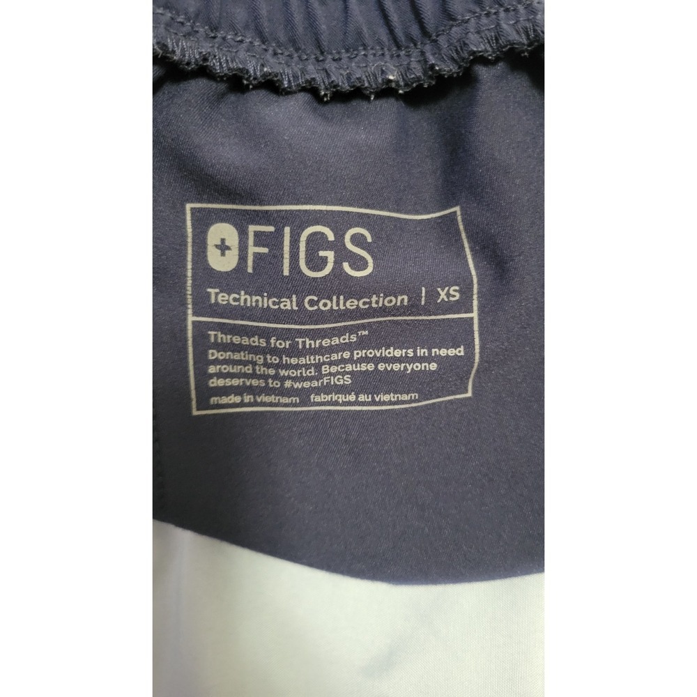 Figs Technical Collection Scrub Jogger Pants Navy Blue Sz XS Women's - Picture 8 of 16